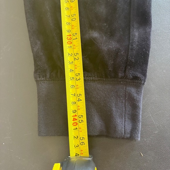 Juicy Couture Velour Jumpsuit Coveralls Womens M Black Juicy Mania Retro Y2K - Picture 9 of 13